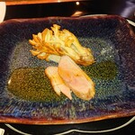 八王子うかい亭 - ゴールドマイタケ　シャラン鴨のロースト