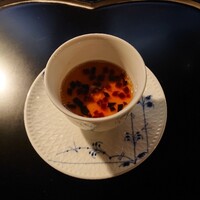 八王子うかい亭 - 秋トリュフ　フォアグラ・プリン