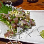 よし半 - アジのたたき