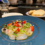 GRINHOUSE Daily dining - 旬魚のカルパッチョ