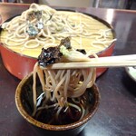 かどの大丸 - 蕎麦を手繰ります