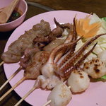タイレストラン マライ - 串焼き諸々･･･