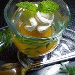 Akitaya 草庵 - 水菓子：びわゼリー