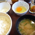 すき家 - たまごかけごはん朝食（200円）