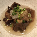 ろっかん - はないぐちとあみたけのおろし出汁和え