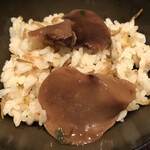 ろっかん - むきたけウロリご飯