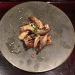 ろっかん - きのこのバターソテーと蒲焼