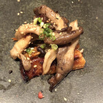 ろっかん - きのこのバターソテーと蒲焼