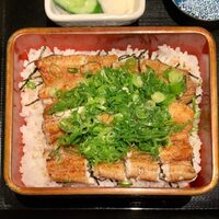 うなぎ 目白ぞろ芽 - ねぎ白焼き重 ¥4,150
