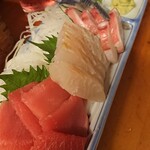 三吉橋フライ屋 - 刺身盛り合わせ