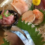 横浜市場食堂 かねせい - あん肝～～