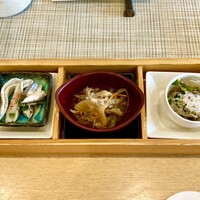 潮り - ランチセットの小鉢