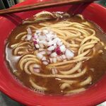 荒節中華にはらい - トッピングは紫タマネギのみ