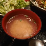 焼肉 肉ノ助 トーキョー - スープ(20-11)