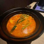 焼肉 ニクラボ - ユッケジャンスープ