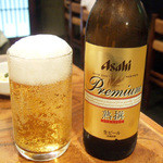 プレミアム熟撰ビール(小瓶480円)