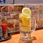 立飲みカドクラ - 数量限定 スーパーレモンハイ@500円