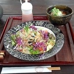 ダッタン蕎麦 寿庵 - ミニコース　サラダ蕎麦