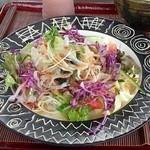 ダッタン蕎麦 寿庵 - サラダ蕎麦　アップ