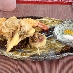 ダッタン蕎麦 寿庵 - ミニコース　天ぷら