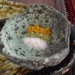 ダッタン蕎麦 寿庵 - お塩