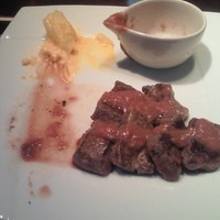 リュクス　タジマヤ - ヘレ肉のステーキ(150g)食べさし