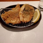 酒肴 新屋敷 - 真綿のアジフライ