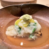 鮨 うがつ - 鯧蕪蒸し