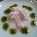 中国旬菜 茶馬燕 - するめいかの香菜ソース