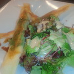 肴家いしはら - おすすめされたエビ春巻き