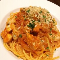 タンタ ローバ - メカジキと玉葱のトマトソース パン粉がけ