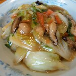 北珍 - 中華丼790円