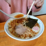 北珍 - ラーメン550円
