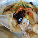 北珍 - 中華丼790円