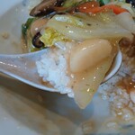 北珍 - 中華丼790円