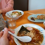 北珍 - ラーメン550円