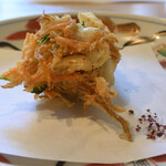 まるもと - ゆり根かき揚げ  