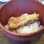 天ぷら　若杉 - 穴子天丼。