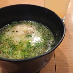 Kodama - 秋鮭つみれの茸スープ