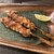 DINING BAR & CAFE ほげほげの樹 - 料理写真:サテー（インドネシア風焼き鳥 2本418円はやや冷めで提供