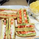 カトレア - 野菜サンド