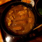 江戸橋 松月庵 - かつカレー丼