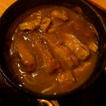 江戸橋 松月庵 - かつカレー丼