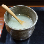 そば くら富 -  蕎麦焼酎蕎麦湯割り（那由多の刻）