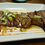 牛レバ味噌焼き