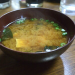 なかとら食堂 - 味噌汁