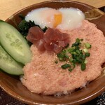 魚沼食堂 - ねぎとろ丼～温泉卵添え～…税込1078円