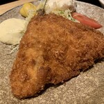 魚沼食堂 - 「アジフライ定食」の味フライ