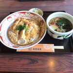 南部家敷総本店 - とりカツ丼ミニそば