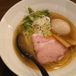 ラーメン翼 - 鶏中華塩（味玉サービスありがとう❤）